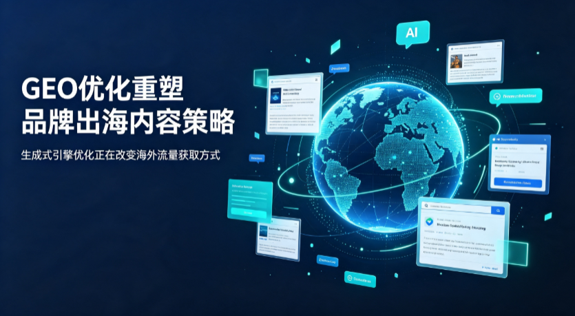 祁东县AI 时代 GEO 兴起，品牌出海内容策略迎来重大调整